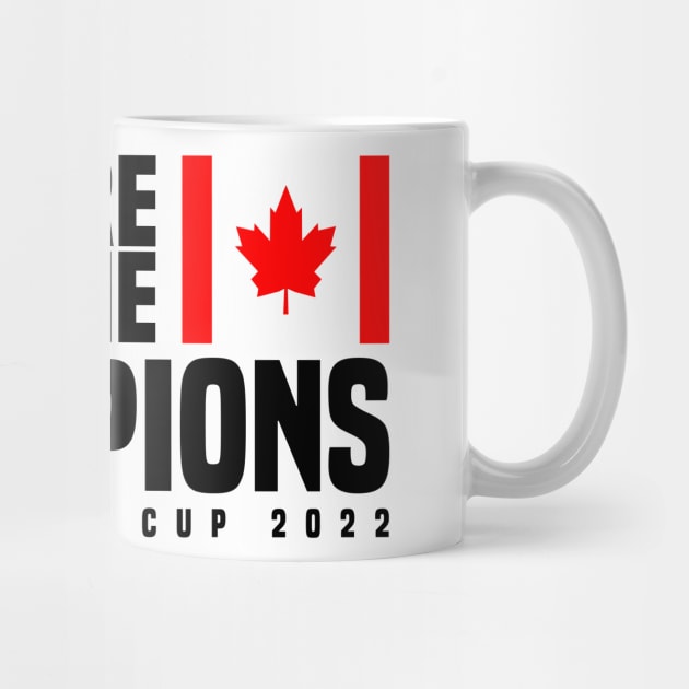 Qatar World Cup Champions 2022 - Canada by Den Vector